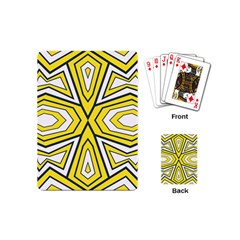 Abstract Pattern Geometric Backgrounds  Playing Cards Single Design (mini)