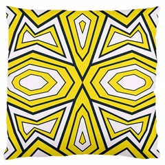 Abstract Pattern Geometric Backgrounds  Large Cushion Case (one Side) by Eskimos