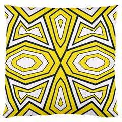 Abstract Pattern Geometric Backgrounds  Standard Flano Cushion Case (one Side) by Eskimos