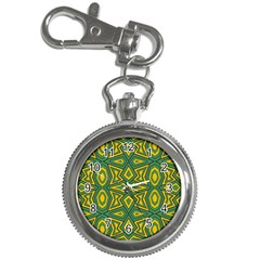 Abstract Pattern Geometric Backgrounds Key Chain Watches by Eskimos