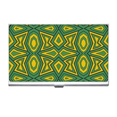 Abstract Pattern Geometric Backgrounds Business Card Holder by Eskimos