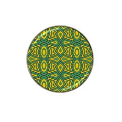 Abstract Pattern Geometric Backgrounds Hat Clip Ball Marker by Eskimos