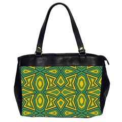 Abstract Pattern Geometric Backgrounds Oversize Office Handbag (2 Sides) by Eskimos