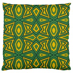 Abstract Pattern Geometric Backgrounds Standard Flano Cushion Case (one Side) by Eskimos