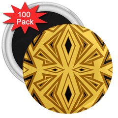 Abstract Pattern Geometric Backgrounds 3  Magnets (100 Pack) by Eskimos