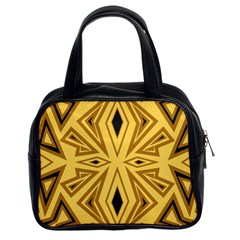 Abstract Pattern Geometric Backgrounds Classic Handbag (two Sides) by Eskimos