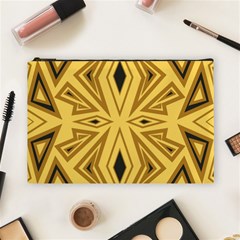 Abstract Pattern Geometric Backgrounds Cosmetic Bag (large) by Eskimos