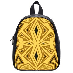 Abstract Pattern Geometric Backgrounds School Bag (small) by Eskimos