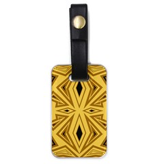 Abstract Pattern Geometric Backgrounds Luggage Tag (one Side) by Eskimos