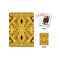 Abstract Pattern Geometric Backgrounds Playing Cards Single Design (mini)