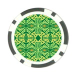 Abstract pattern geometric backgrounds Poker Chip Card Guard (10 pack) Front