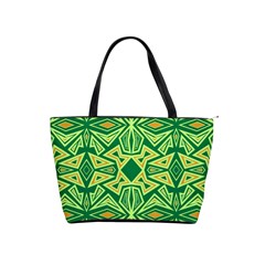 Abstract Pattern Geometric Backgrounds Classic Shoulder Handbag by Eskimos