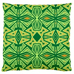 Abstract pattern geometric backgrounds Large Cushion Case (One Side)