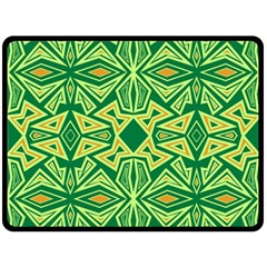 Abstract pattern geometric backgrounds Double Sided Fleece Blanket (Large) 