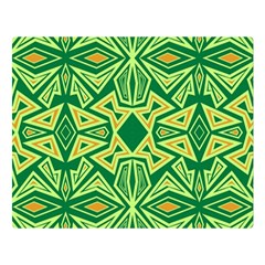 Abstract Pattern Geometric Backgrounds Double Sided Flano Blanket (large)  by Eskimos