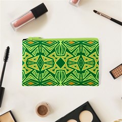 Abstract Pattern Geometric Backgrounds Cosmetic Bag (xs) by Eskimos