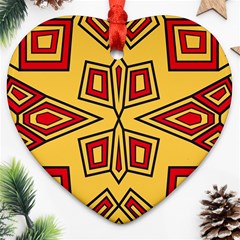 Abstract Pattern Geometric Backgrounds Ornament (heart)