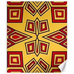 Abstract Pattern Geometric Backgrounds Canvas 8  X 10  by Eskimos