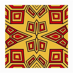 Abstract Pattern Geometric Backgrounds Medium Glasses Cloth (2 Sides) by Eskimos