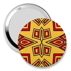 Abstract Pattern Geometric Backgrounds 3  Handbag Mirrors by Eskimos