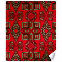 Abstract Pattern Geometric Backgrounds Canvas 8  X 10  by Eskimos