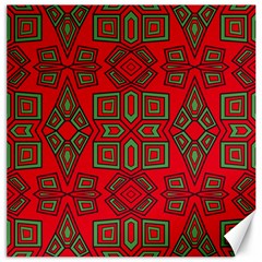 Abstract Pattern Geometric Backgrounds Canvas 20  X 20  by Eskimos