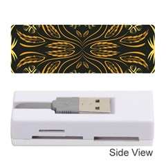 Folk Flowers Print Floral Pattern Ethnic Art Memory Card Reader (stick) by Eskimos