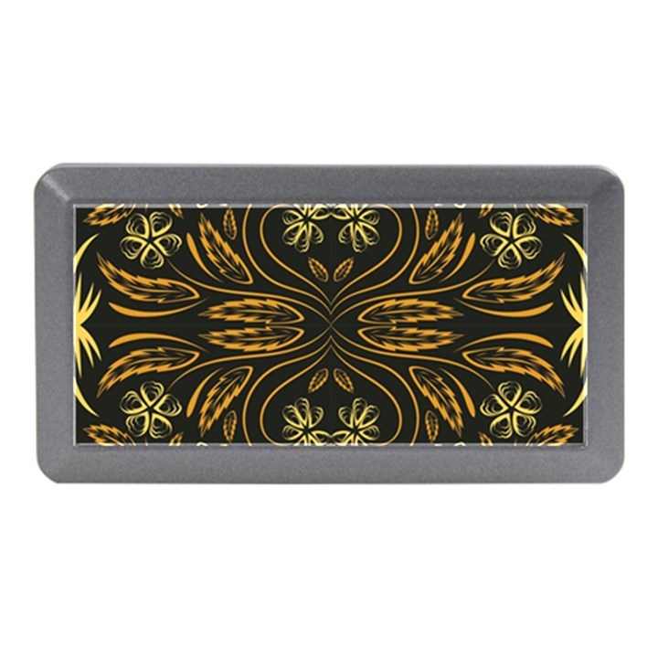 Folk flowers print Floral pattern Ethnic art Memory Card Reader (Mini)