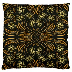 Folk Flowers Print Floral Pattern Ethnic Art Standard Flano Cushion Case (one Side) by Eskimos