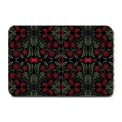 Folk Flowers Print Floral Pattern Ethnic Art Plate Mats by Eskimos