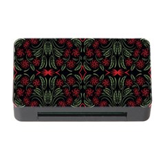 Folk Flowers Print Floral Pattern Ethnic Art Memory Card Reader With Cf by Eskimos