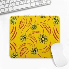 Folk Flowers Print Floral Pattern Ethnic Art Large Mousepads by Eskimos