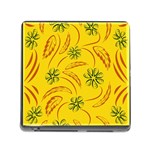 Folk flowers print Floral pattern Ethnic art Memory Card Reader (Square 5 Slot) Front