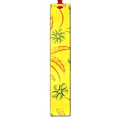 Folk Flowers Print Floral Pattern Ethnic Art Large Book Marks by Eskimos