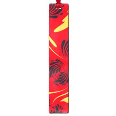 Folk Flowers Print Floral Pattern Ethnic Art Large Book Marks