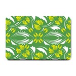 Folk flowers print Floral pattern Ethnic art Small Doormat  24 x16  Door Mat