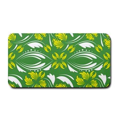 Folk Flowers Print Floral Pattern Ethnic Art Medium Bar Mats by Eskimos