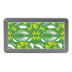 Folk Flowers Print Floral Pattern Ethnic Art Memory Card Reader (mini) by Eskimos