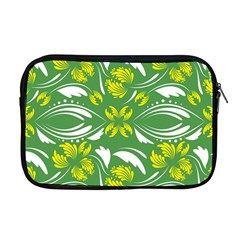 Folk Flowers Print Floral Pattern Ethnic Art Apple Macbook Pro 17  Zipper Case by Eskimos