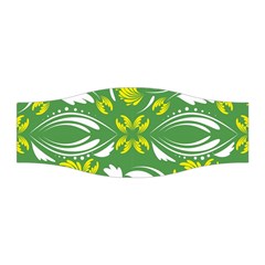 Folk Flowers Print Floral Pattern Ethnic Art Stretchable Headband by Eskimos