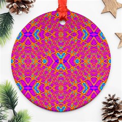 Pink Party Ornament (round) by Thespacecampers