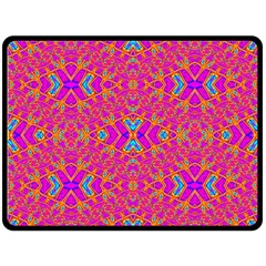 Pink Party Fleece Blanket (large)  by Thespacecampers