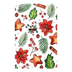 Pngtree-watercolor-christmas-pattern-background Shower Curtain 48  X 72  (small)  by nate14shop