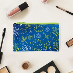 Abstract-background Cosmetic Bag (xs) by nate14shop