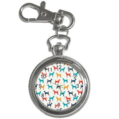 Animal-seamless-vector-pattern-of-dog-kannaa Key Chain Watches by nate14shop