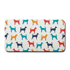 Animal-seamless-vector-pattern-of-dog-kannaa Medium Bar Mats by nate14shop