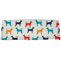 Animal-seamless-vector-pattern-of-dog-kannaa Body Pillow Case Dakimakura (two Sides) by nate14shop