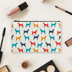 Animal-seamless-vector-pattern-of-dog-kannaa Cosmetic Bag (medium) by nate14shop