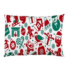 Chrismas Pattern Pillow Case (two Sides) by nate14shop