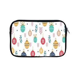 Seamless-pattern-cute-christmas-balls-shariki-igrushki-rozhd Apple Macbook Pro 13  Zipper Case by nate14shop